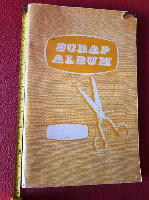 Old Scrap book - All stamps were included in the photos