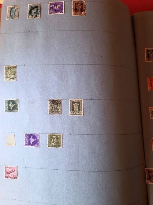 Old Scrap book - All stamps were included in the photos