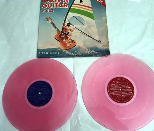 LP,HOOKED ON GUITAR VOL. 2,Records:VG+,Covers:G,2xVinyl,Label:Starbust,CAT:MFPD0,Press:SA, Gatefold