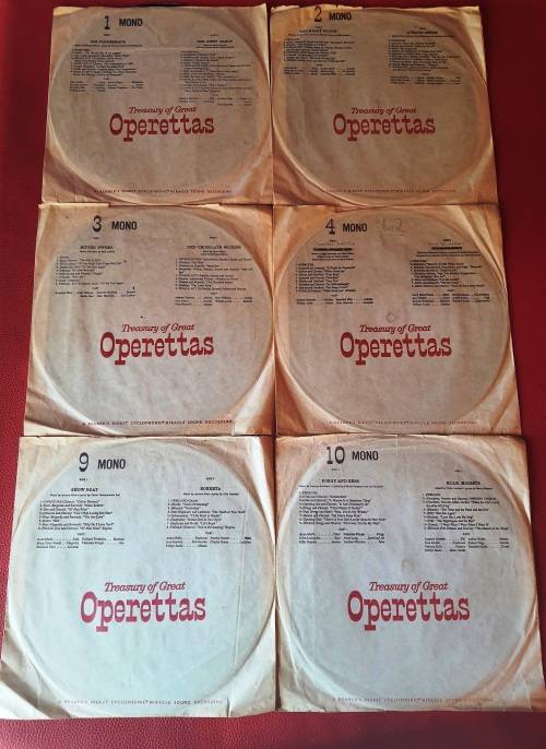 LP,Opera vinyl records,ungraded, sold as a lot,24 records