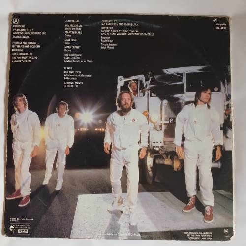 LP, Jethro Tull, A, R: VG+, C: VG, L: Chrysalis.ML 4439, Press: RSA