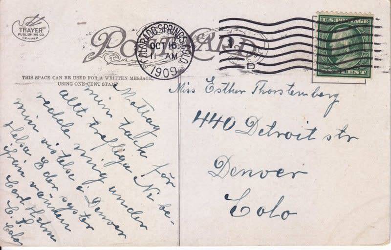 United States,1909,Postcard,stunning quality!