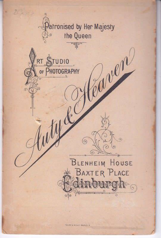 GB,Auty&Heaven`s cabinet prints produced between 1898&1908
