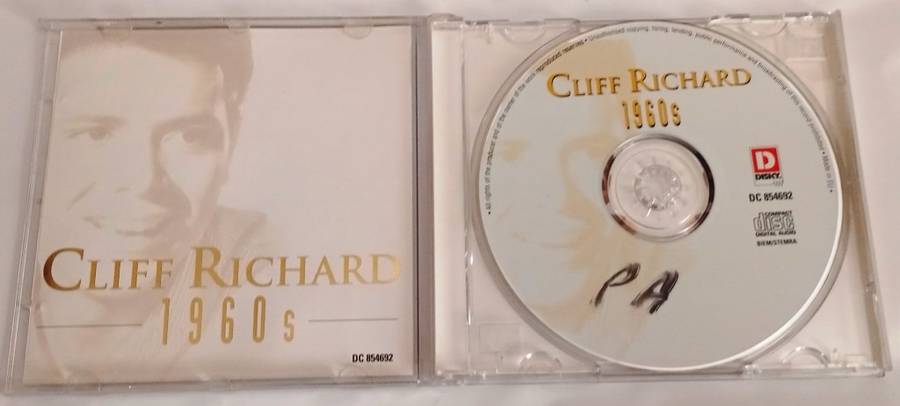 CD, Cliff Richard - 1960s - VG