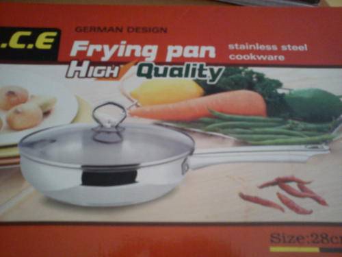 28cm STAINLESS STEEL FRYING PAN HIGH QUALITY
