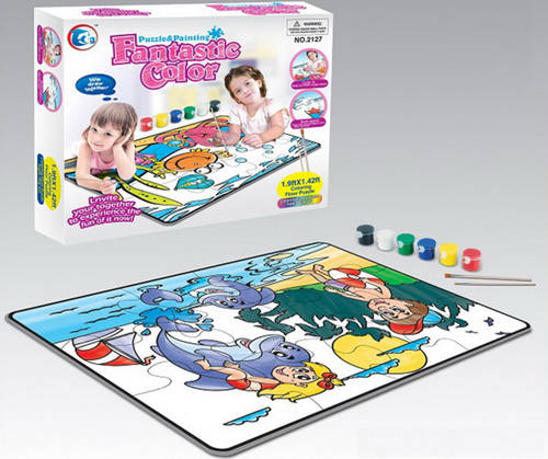 Large Educational Puzzle & Painting Set**NEW Arrival**