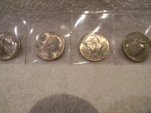 4 USA Half Dollars