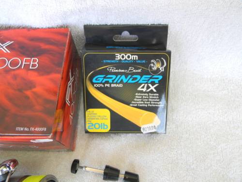 As New Shimano FX 4000 FB Fishing Reel No 1