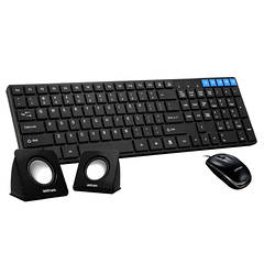 3 in 1 USB Combo Kit - Keyboard/Mouse/Speakers