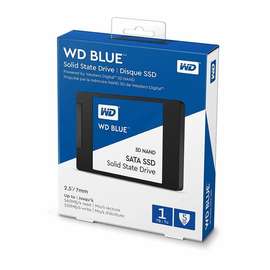 WD BLUE 1TB SSD SOLID STATE 2.5" SATA 3D NAND***NEW SEALED***WARRANTY!!!