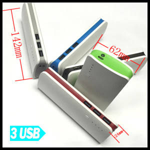 Advancetech High Quality Power Bank 2.1a 3x USB 15000mAh