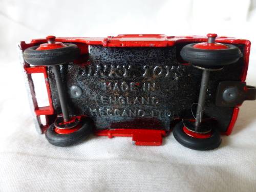 Dinky Toys #255 Mersey Tunnel Police 1961 Land Rover Meccano England.