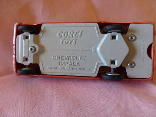 Corgi Toys Chevrolet Impala Gt Britain.