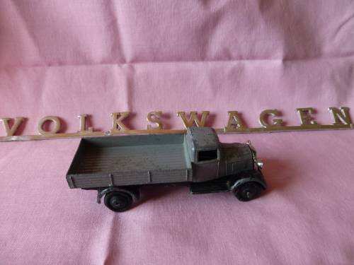 Dinky Toys 25A Wagon Meccano Ltd and Volkswagen Emblem