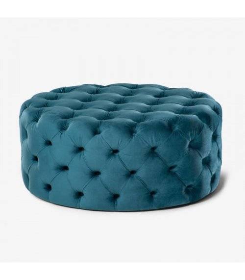 Monique Deep Button Ottoman