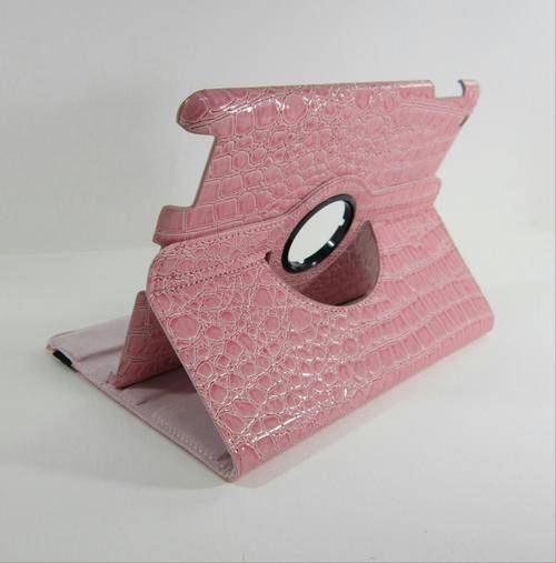 iPad 2/3 Rotating Cover - Croc Texture