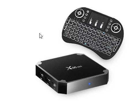 X96 Mini 16GB Android TV Media Box & Remote + Backlit Keyboard !!!