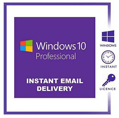 Windows 10 Professional 32/64 bit License Key - Instant Delivery