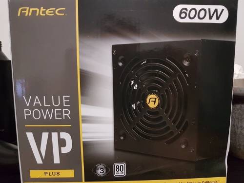 Antec VP600P 600W Power Supply (Postnet shipping included)