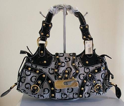 GREY GUESS HANDBAG