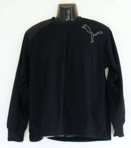BLACK PUMA LONG SLEEVE TOP - SIZE: XLARGE - slim fit