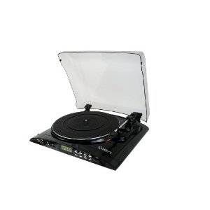 Ion Audio PROFILE FLASH LP to SD Card Conversion DJ Turntable