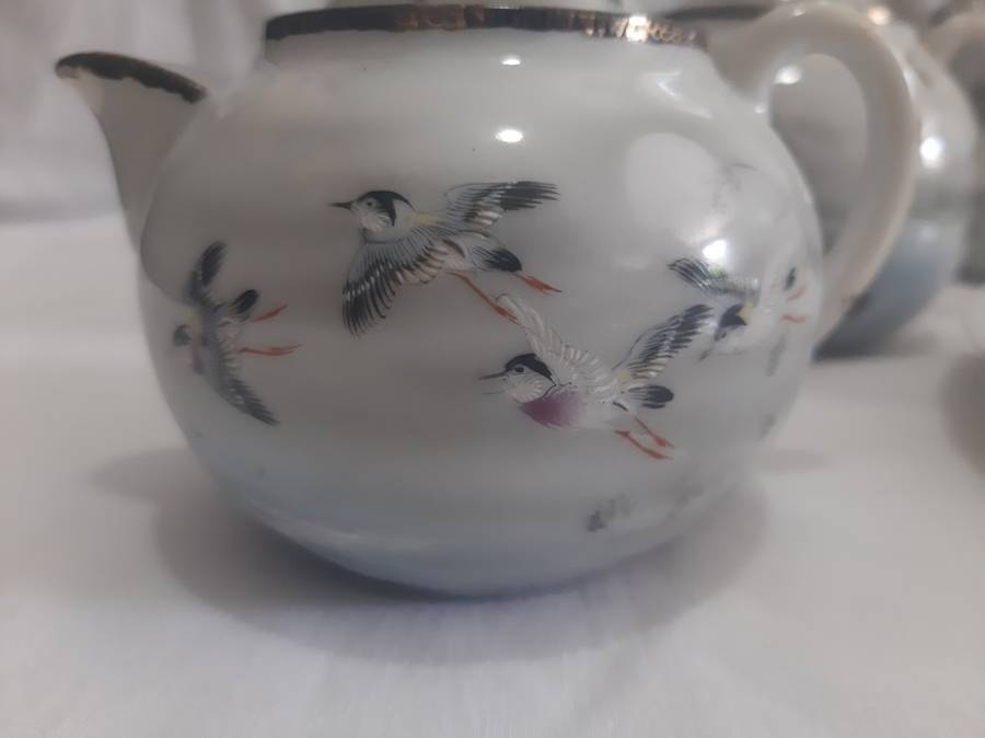 1930`s SATSUMA TEASET DECORATED BY GENZAN
