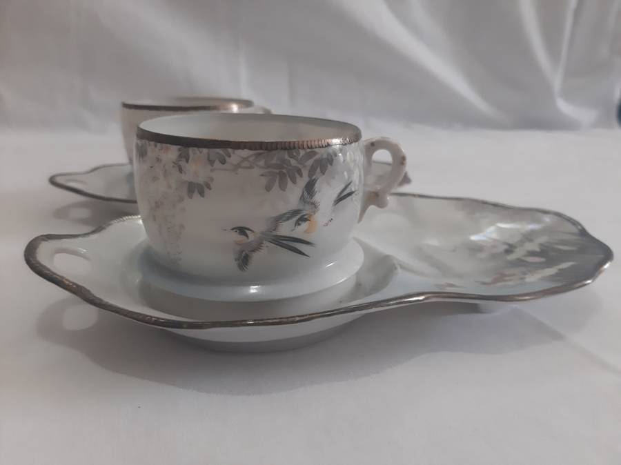 1930`s SATSUMA TEASET DECORATED BY GENZAN