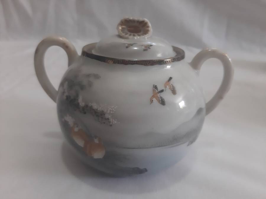 1930`s SATSUMA TEASET DECORATED BY GENZAN