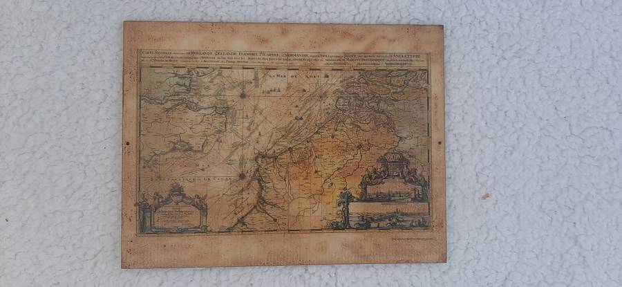 REPLICA`S OF 4 FAMOUS OLD WORLD MAPS