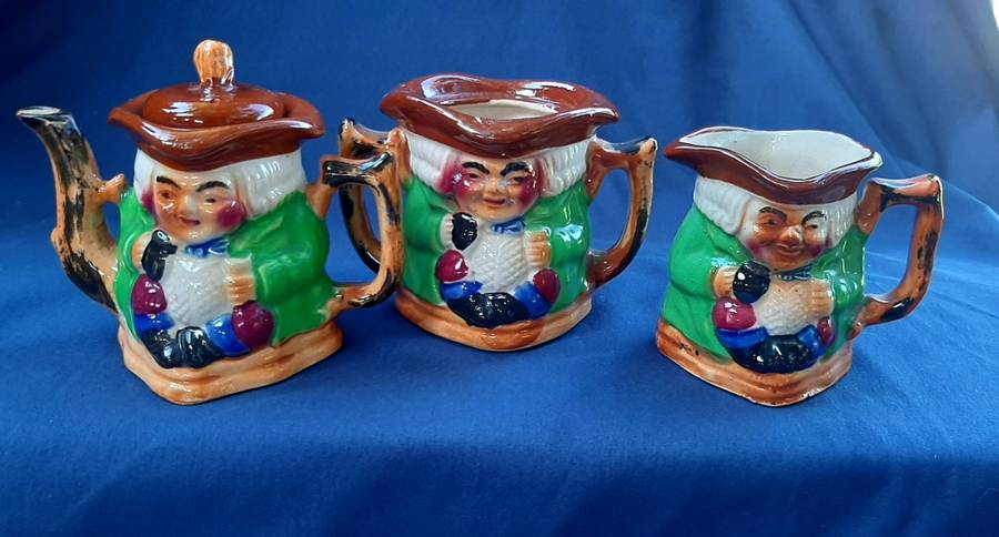 TOBY JUGS TEA SET