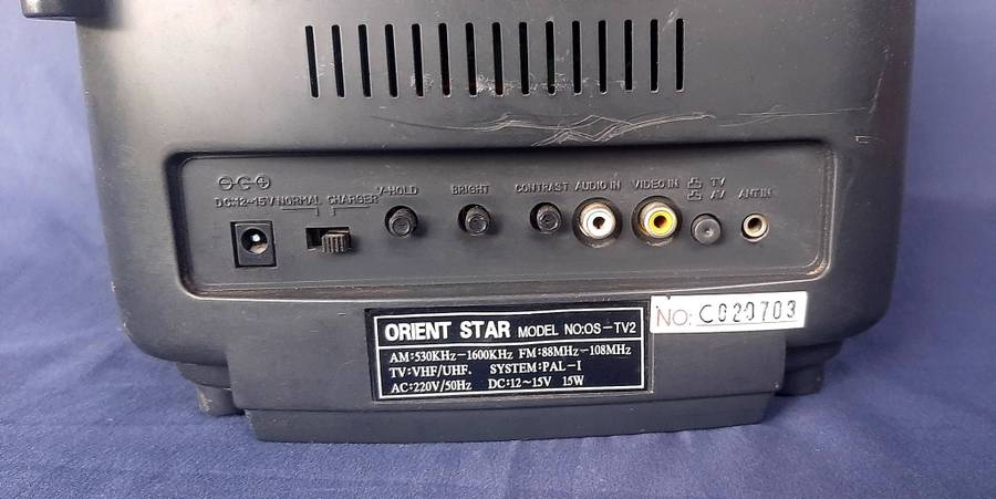 VINTAGE PORTABLE TV/RADIO WITH TAPE DECK!!!