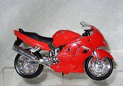 A GREAT MODEL OF A HONDA CBR1100 SUPER BLACKBIRD - NOT A TOY
