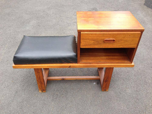 Vintage Telephone Stool