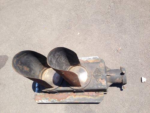 Vintage railway train signal lights