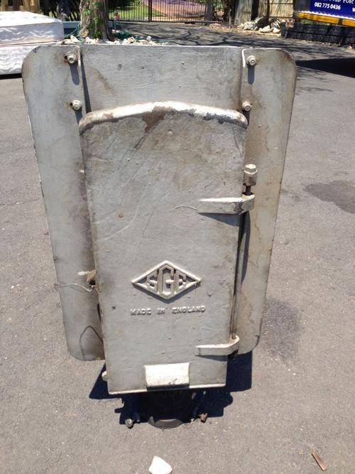 Vintage railway train signal lights