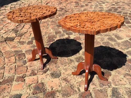 Small Wood Side Table Stands