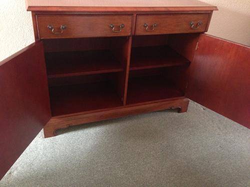 Solid Wood Side Server Cabinet