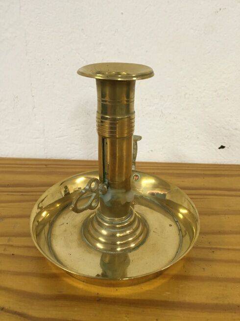 Brass candle stick holder