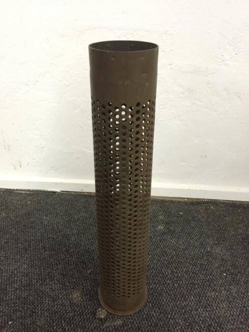 Large Brass Cannon Shell