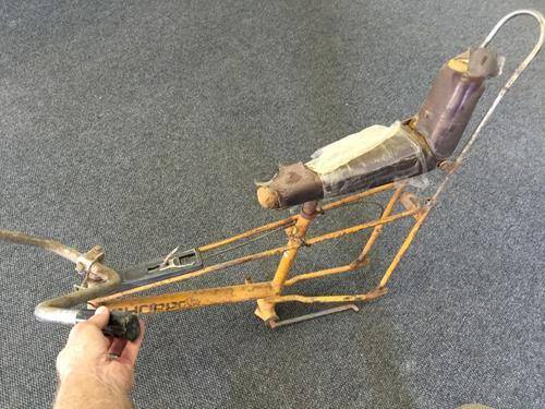Vintage Raleigh Chopper Frame and seat