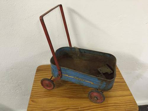 Vintage steel Kids Wagon