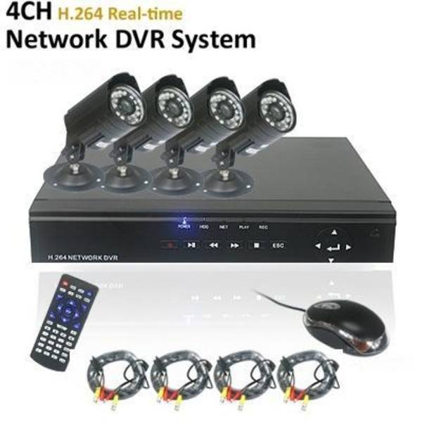 4CH CCTV SYSTEM :BETTER QUALITY CAMERA's + 6 MONTH WARRANTY * FREE 4CH POWER SUPPLY BOX WORTH R280
