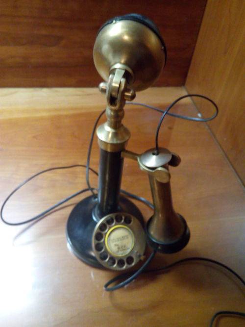 VERY RARE ANTIQUE PHONE UP FOR AUCTION!!  MADE IN ENGLAND!!!  YOU WON'T FIND MANY!!