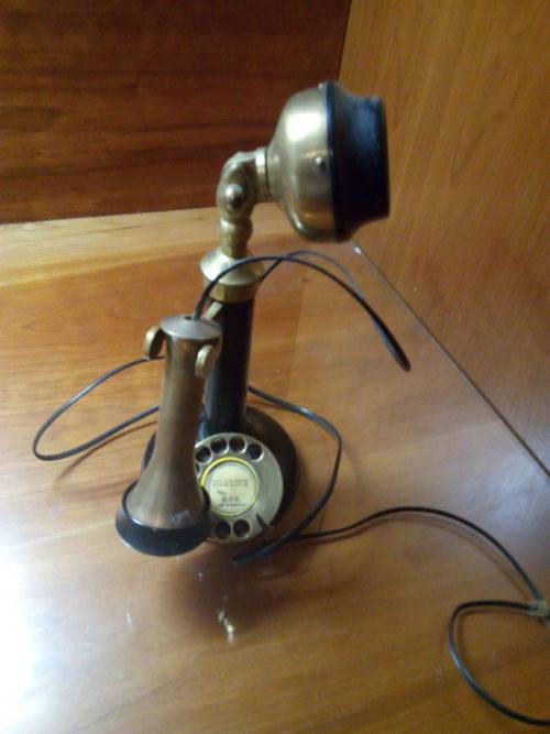 VERY RARE ANTIQUE PHONE UP FOR AUCTION!!  MADE IN ENGLAND!!!  YOU WON'T FIND MANY!!