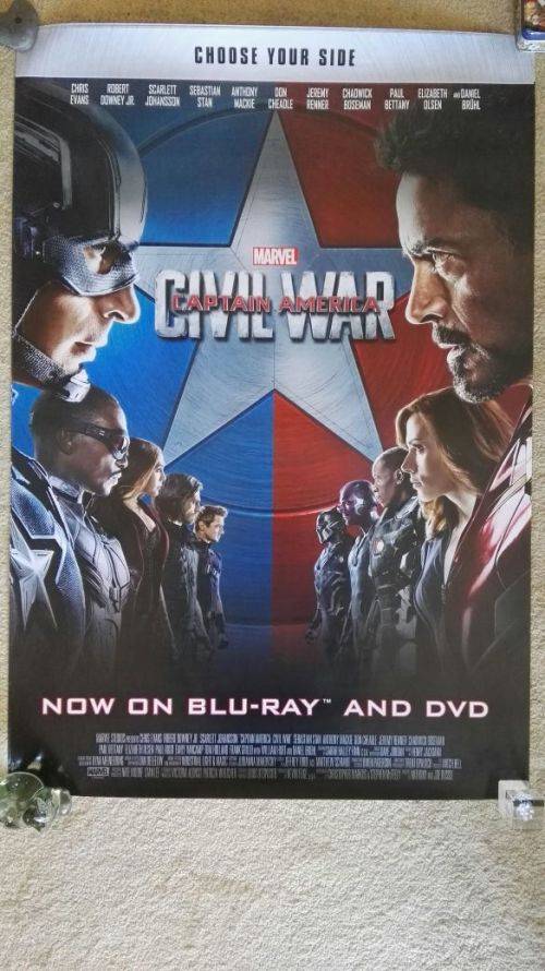 Captain America / Star Wars / Batman V Superman / X-Men Poster (NEW)!! PERFECT XMAS GIFTS :)