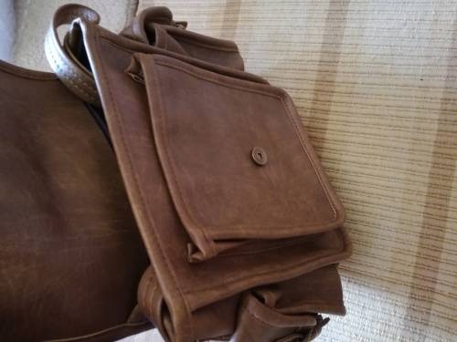 Mini Totem Bags!! Carry Bag For Your Daily Goods And Such An Easy Carry!! Leather Totem Type Bag!!