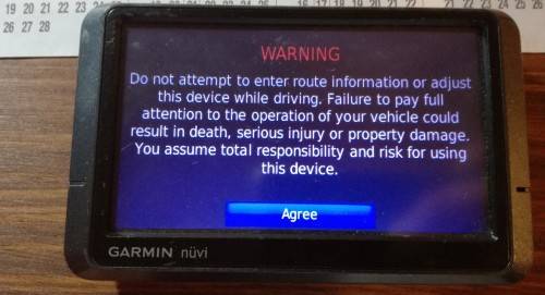 R1 START****GARMIN NUVI 215W GPS DEVICE GARMIN****Great Working Condition!! Navigation Device