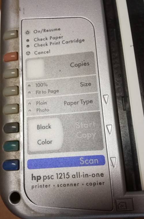 HP PSC 1215 All-In-One Printer Scanner Copier****PLEASE READ