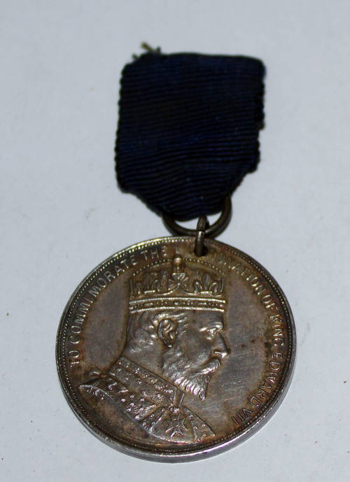 Rare 1902 Edward VII coronation medal (Silver)